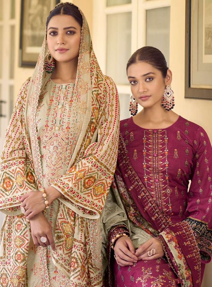 BIN SAEED REMIX VOL-3 LAWN COLLECTION BY JIHAN